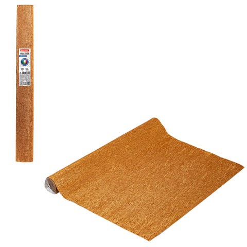 Бумага гофрированная Brauberg Fiore 140 г/м2 медная (918) 50х250 см 112599