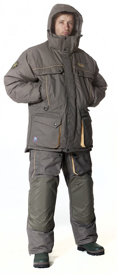 Зимний костюм для рыбалки Canadian Camper Snow Lake Pro цвет Stone (L)