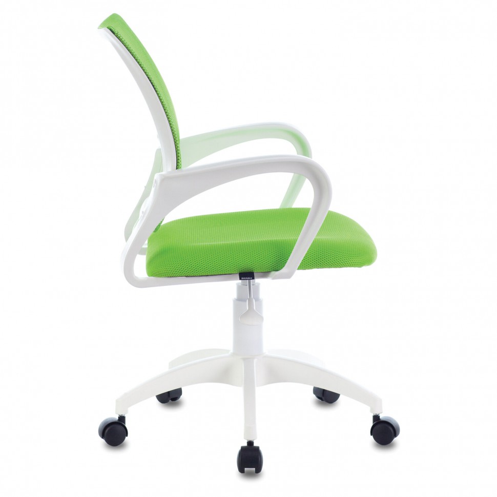 Кресло оператора Brabix Fly MG-396W ткань/сетка, зеленое 532403
