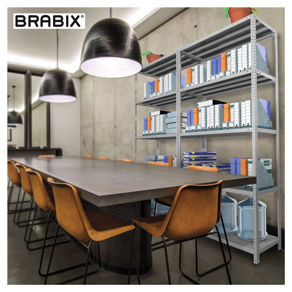 Стеллаж металлический Brabix MS Plus-200/60-5 (S241BR166502)