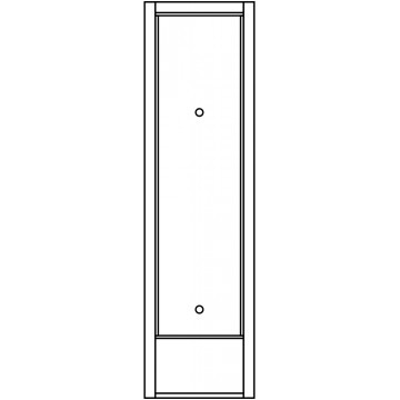 Оружейный шкаф Тонар Гарант T-SG-218, 900х250х200 мм, 14,3 кг