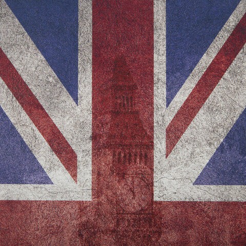 Ежедневник недатированный А5 Brauberg Vista Great Britain 136 листов 112007