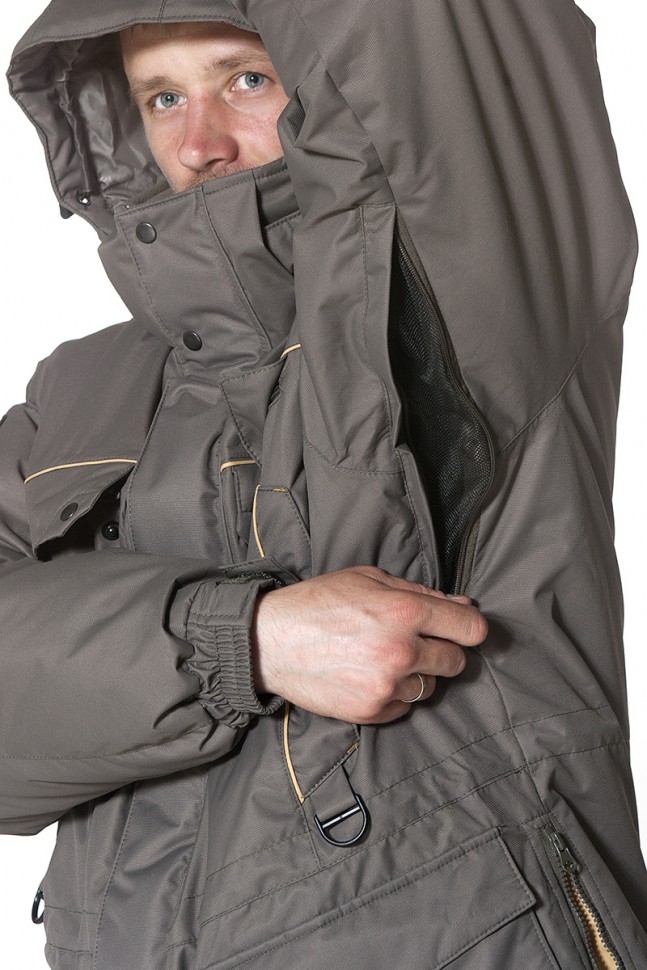 Зимний костюм для рыбалки Canadian Camper Snow Lake Pro цвет Stone (L)