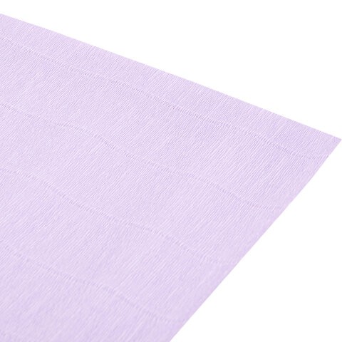 Бумага гофрированная Brauberg Fiore 180 г/м2 светло-лиловая (592) 50х250 см 112647