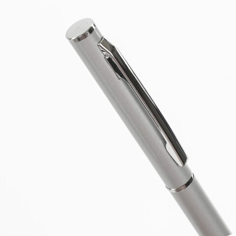 Ручка подарочная шариковая Brauberg Delicate Silver линия 0,7 мм синяя 141401