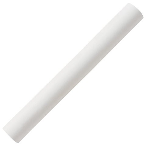 Мел белый круглый Brauberg Антипыль 100 шт 223550