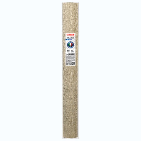 Бумага гофрированная Brauberg Fiore 140 г/м2 светлое золото (916) 50х250 см 112602
