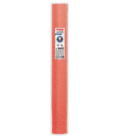 Бумага гофрированная Brauberg Fiore 140 г/м2 оранжевая (981) 50х250 см 112564