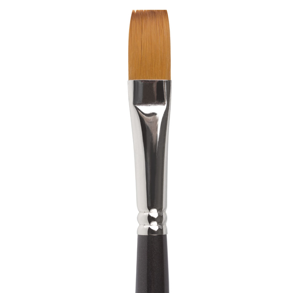 Кисть художественная Brauberg Art Classic синтетика мягкая, плоская, № 10, короткая ручка 200700