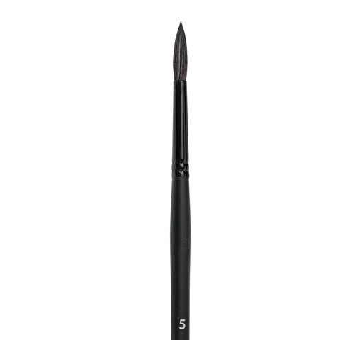 Кисть художественная Brauberg Art Classic белка, круглая, № 5, длинная ручка 200902