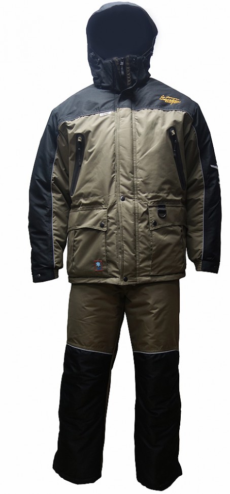 Зимний костюм для рыбалки Canadian Camper Denwer Pro цвет Black/Stone (XL)