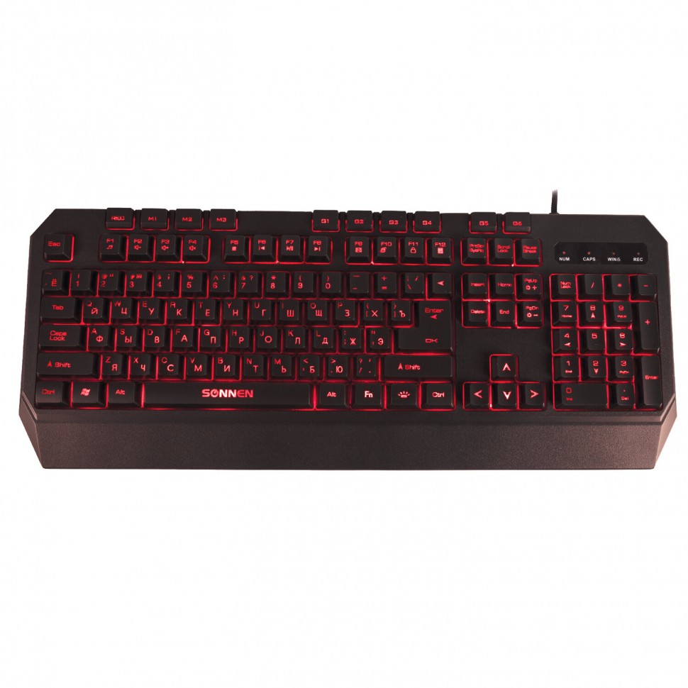 Клавиатура проводная игровая USB Sven KB-7700 (513512)