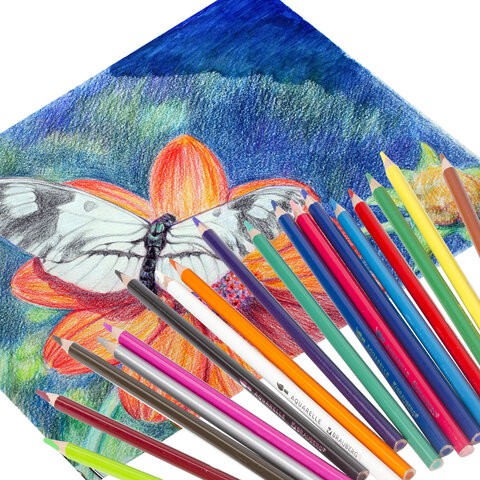Карандаши цветные акварельные Brauberg Premium Aquarell 18 цветов 4 мм 181672